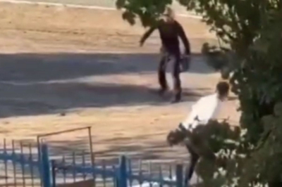 В селе Шортанбай учитель прогнал агрессивного мужчину со школьной площадки