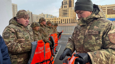 Астанчан предупредили о тонком льде на Есиле