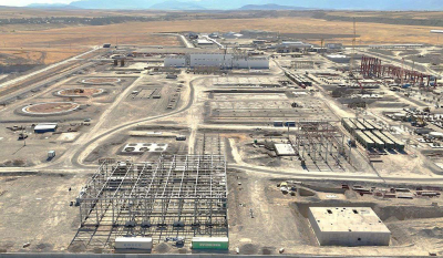 Первая газовая турбина доставлена на стройплощадку в Туркестанской области