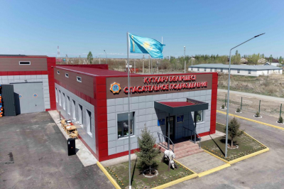На побережье озера Алаколь открыли универсальное спасательное подразделение