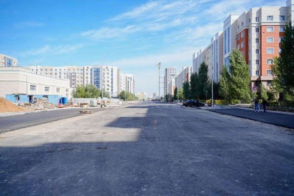 В Астане построят 12,5 км новых дорог и обновят 50 улиц